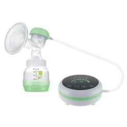 Tire-Lait*Mam Tire-lait 2 en 1 électrique et manuel de Blanc/vert