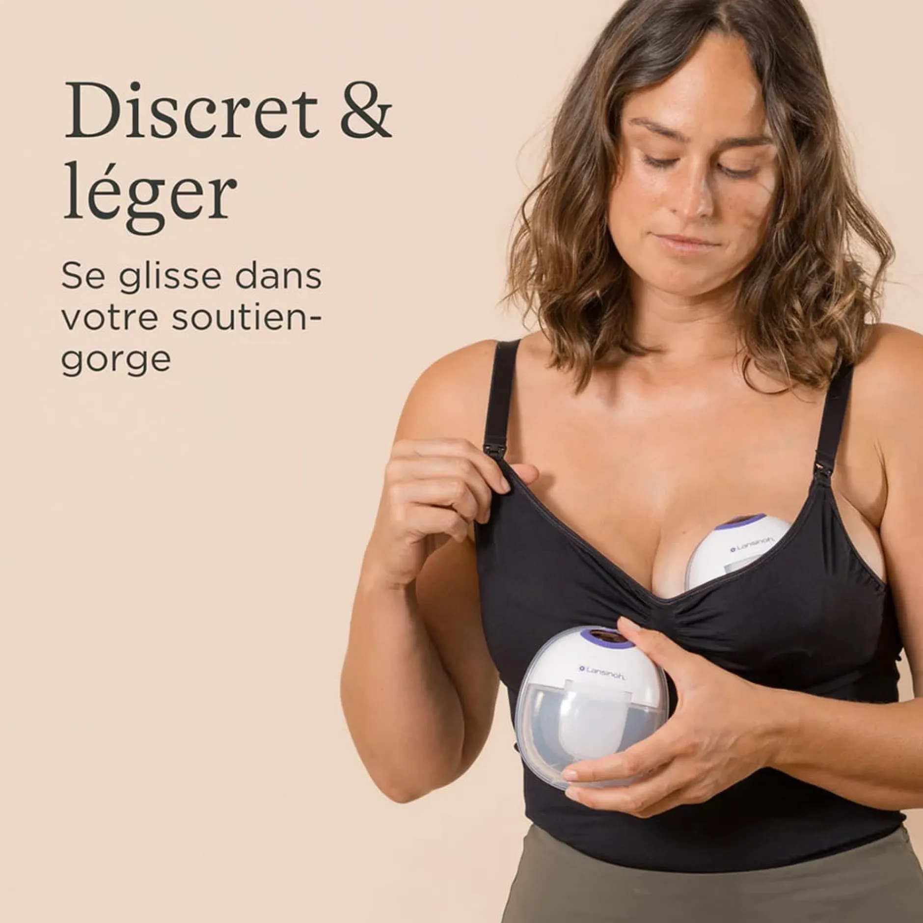 Tire-Lait*Lansinoh Tire-lait mains libres de Double