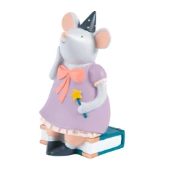 Veilleuses*Moulin Roty Tirelire Il était une fois de Souris rose