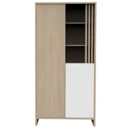 Armoires 2 Portes*Sauthon Baby's Sweet Home Tokyo Armoire de Chêne Suave Blanc