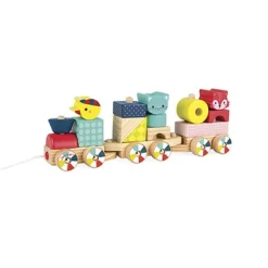 Jouets En Bois|Voitures*Janod Train baby forest bois de Multicolore