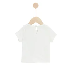 T-Shirts, Blouses, Chemises*P'tit bisou Travel With Love T-shirt manches courtes de Ecru