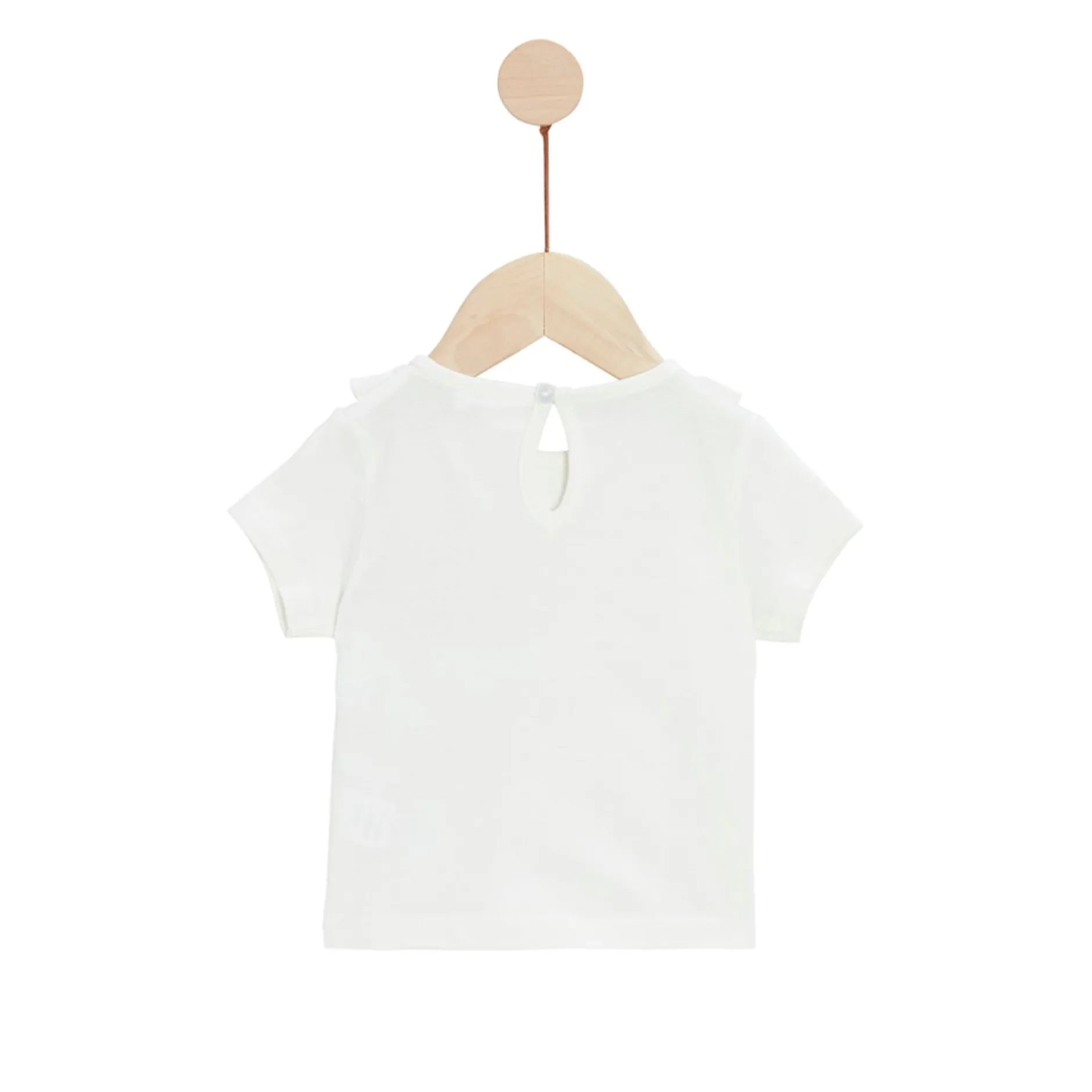 T-Shirts, Blouses, Chemises*P'tit bisou Travel With Love T-shirt manches courtes de Ecru