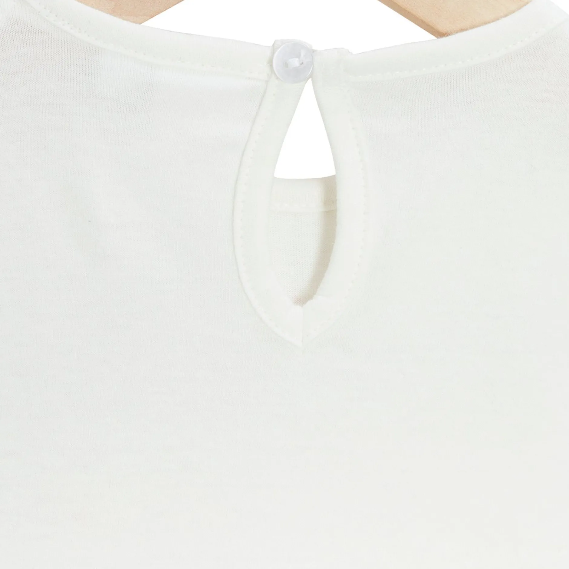 T-Shirts, Blouses, Chemises*P'tit bisou Travel With Love T-shirt manches courtes de Ecru