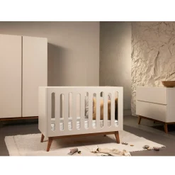 Lits 70X140 Évolutifs*Quax Trendy lit convertible 70x140 de Argile