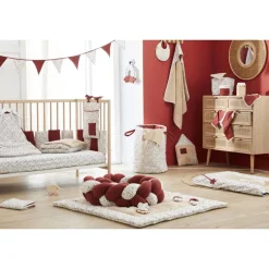 Cales-Bébé*BB&Co Tresse décorative ouatinée de Mix & Match Portofino Terrazzo/Tomette