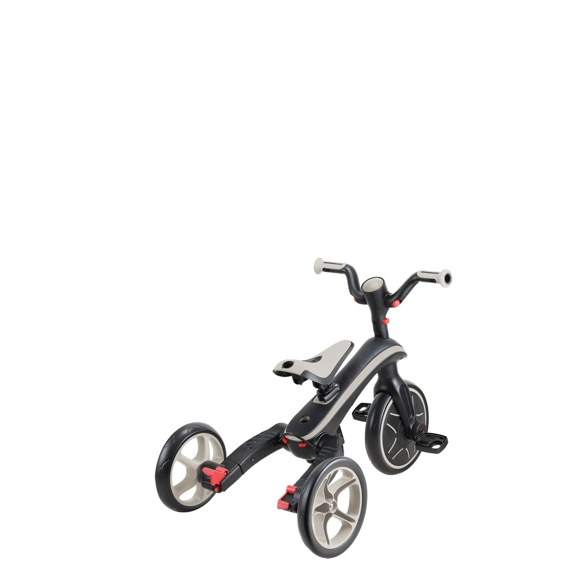 Tricyles*Globber Tricycle Explorer 4-en-1 Évolutif & Pliable de Taupe