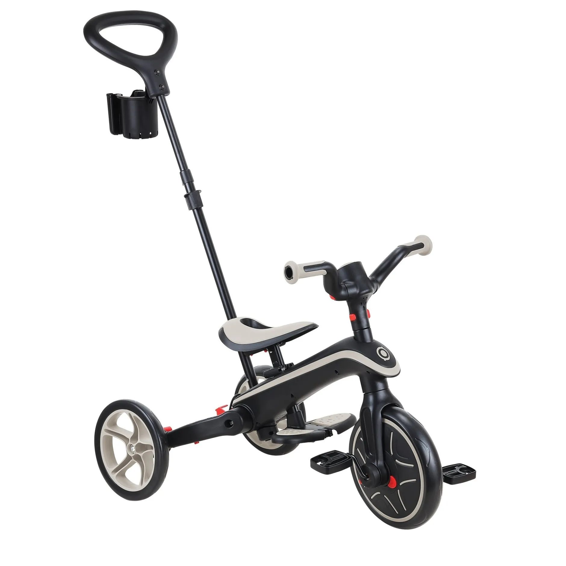 Tricyles*Globber Tricycle Explorer 4-en-1 Évolutif & Pliable de Taupe