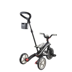 Tricyles*Globber Tricycle Explorer 4-en-1 Évolutif & Pliable de Taupe