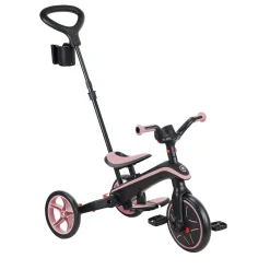 Tricyles*Globber Tricycle Explorer 4-en-1 Évolutif & Pliable de Pink