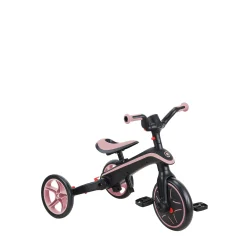 Tricyles*Globber Tricycle Explorer 4-en-1 Évolutif & Pliable de Pink