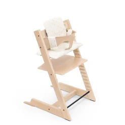Chaises Hautes Évolutives*Stokke® Tripp Trapp® Pack Chaise haute + Baby Set + Coussin de Naturel / Crème