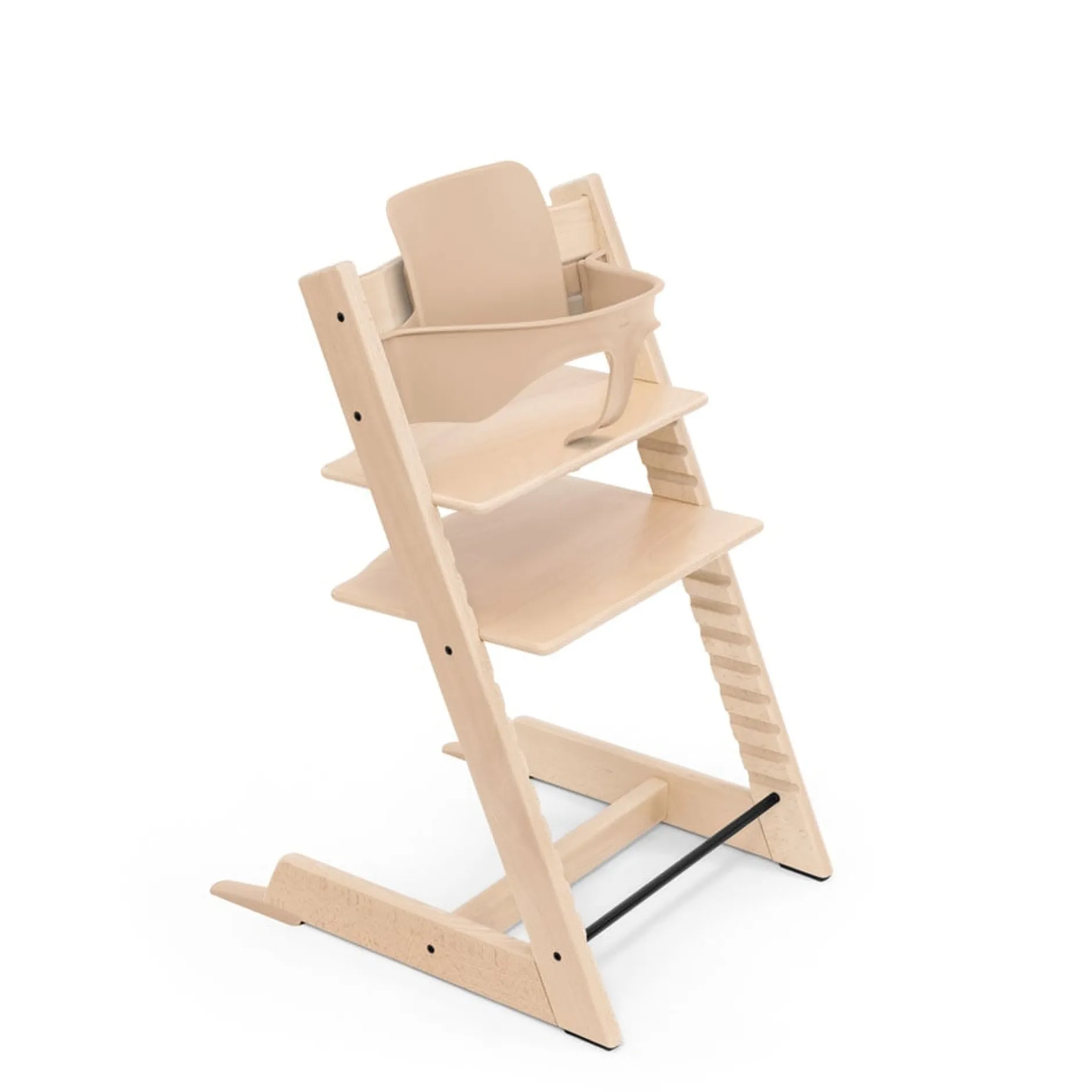 Chaises Hautes Évolutives*Stokke® Tripp Trapp® Pack Chaise haute + Baby Set de Naturel