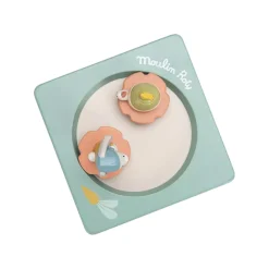 Boites À Musique*Moulin Roty Trois petits lapins Boîte à musique de