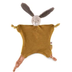 Doudous*Moulin Roty Trois petits lapins Doudou Lapin de Ocre