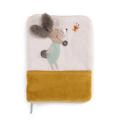 Protège-Carnet De Santé*Moulin Roty Trois petits s Protège carnet de santé de Lapin