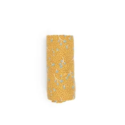 Langes*Moulin Roty Trois petits lapins Set de 3 langes imprimés de Sauge/Argile/Ocre