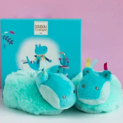 Chaussettes, Chaussons|Chaussettes, Collants, Chaussons*Doudou et Compagnie Tropicool chaussons hochet 0-6 mois de Crocodile