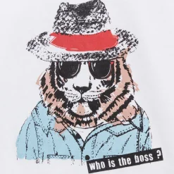 T-Shirts, Polos, Chemises*Nano & nanette Tropicool T-shirt manches longues de Blanc Plume