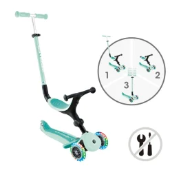 Porteurs*Globber Trottinette Évolutive Go Up Active Plus de Menthe