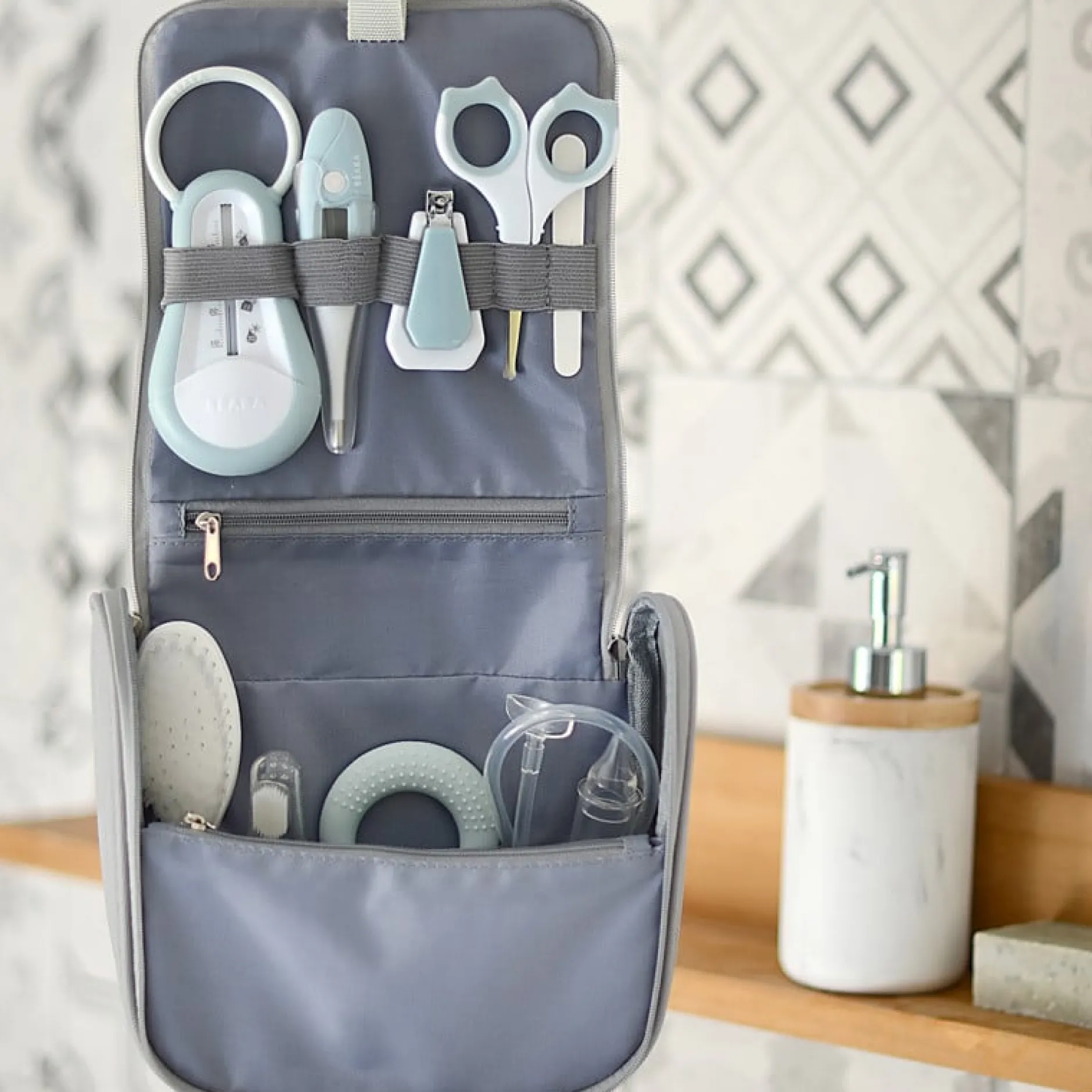 Trousses De Toilette*Béaba Trousse de toilette de Gris bleu