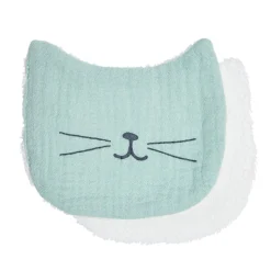 Gants Et Éponges|Trousses De Toilette*P'tit bisou Trousse de toilette + lingettes lavables de Écru