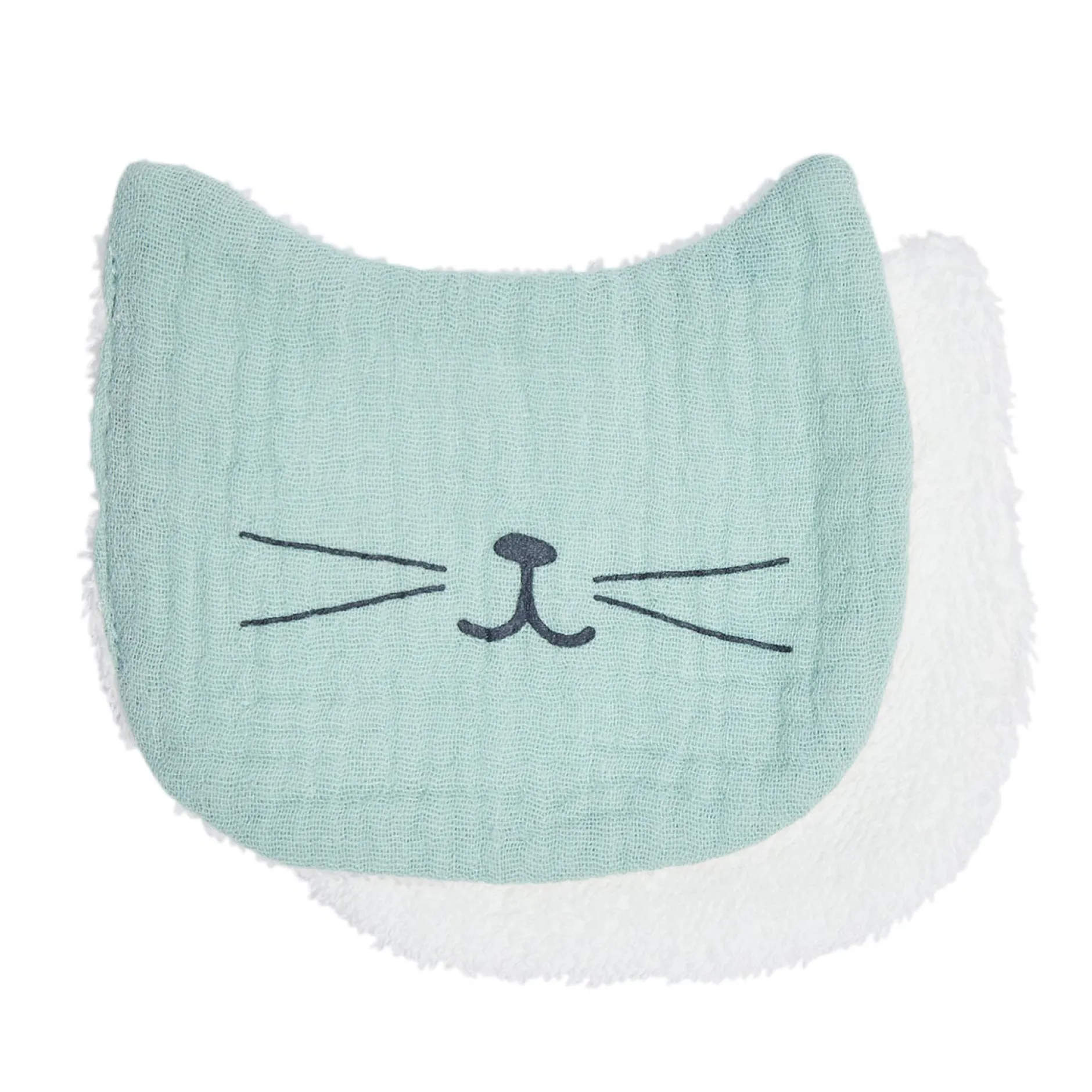 Gants Et Éponges|Trousses De Toilette*P'tit bisou Trousse de toilette + lingettes lavables de Écru