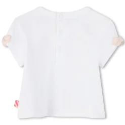 T-Shirts, Blouses, Chemises*Billieblush T-shirt manches courtes avec nœud de Blanc