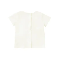 T-Shirts, Polos, Chemises*Marèse T-shirt Petit Léopard 1 mois de Ecru Drapeau