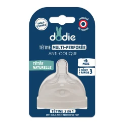 Tétines*Dodie Tétine + bague Débit rapide 3 de
