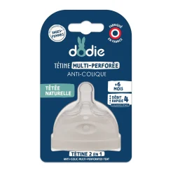 Tétines*Dodie Tétine + bague Débit rapide 4 de