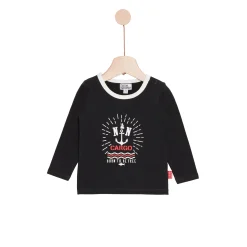 T-Shirts, Polos, Chemises*Nano & nanette Tweet Cargo Tee-shirt manches longues 6 mois de Noir