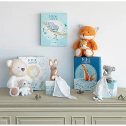 Doudous*Doudou et Compagnie Unicef Peluche 25 cm de Panda roux