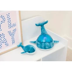 Veilleuses*Cloud B Veilleuse Baleine Tranquil Whale™ Family de Bleue