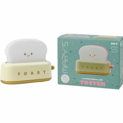 Veilleuses*Mary's Veilleuse Led Toaster de Jaune