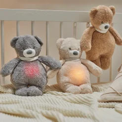 Veilleuses*Nattou Veilleuse Peluche Ours Sleepy de Beige