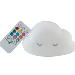 Veilleuses*Nattou Veilleuse Silicone + télécommande de Nuage Blanc