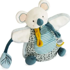 Peluches Marionnettes*Doudou et Compagnie Yoca Le Koala Marionnette de Blanc/bleu